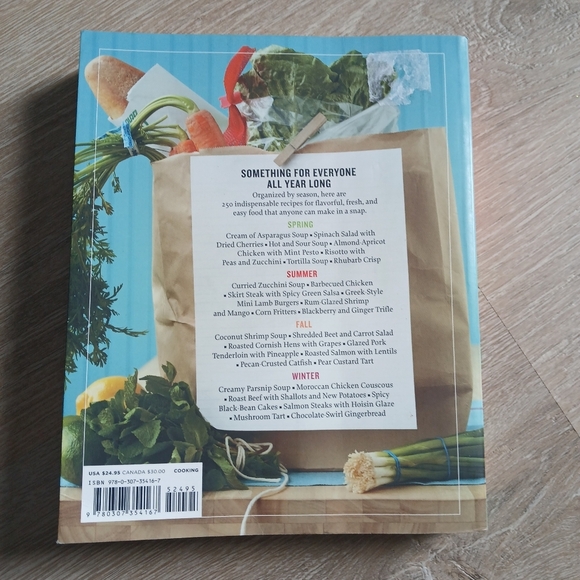 Martha Stewart Cookbook Great Food Fast Seasonal Menus Soft Cover 1st Edition/10 - Picture 4 of 10